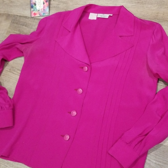 Valentino Other - 80's Valentino Silk Blouse or Jacket